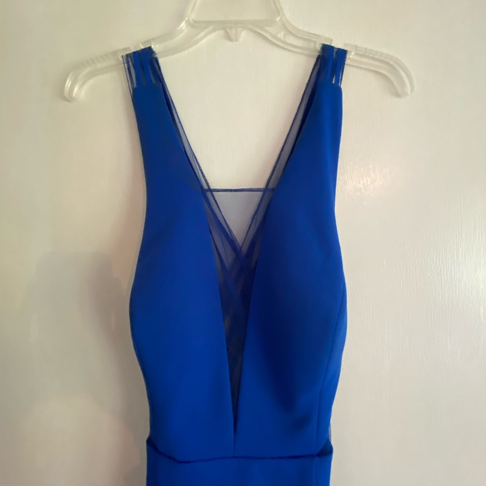Adrianna Papell Royal Blue Formal Dress